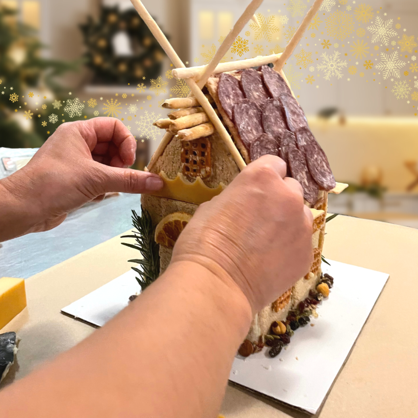 DELUXE CHARCUTERIE CHALET KIT