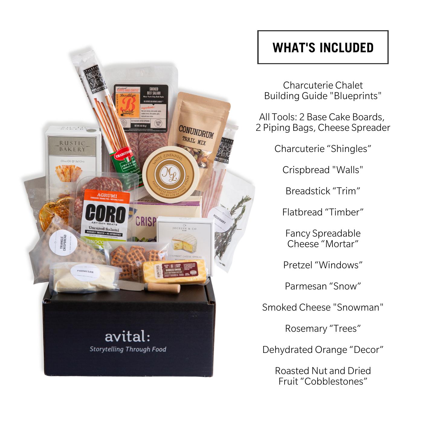 DELUXE CHARCUTERIE CHALET KIT