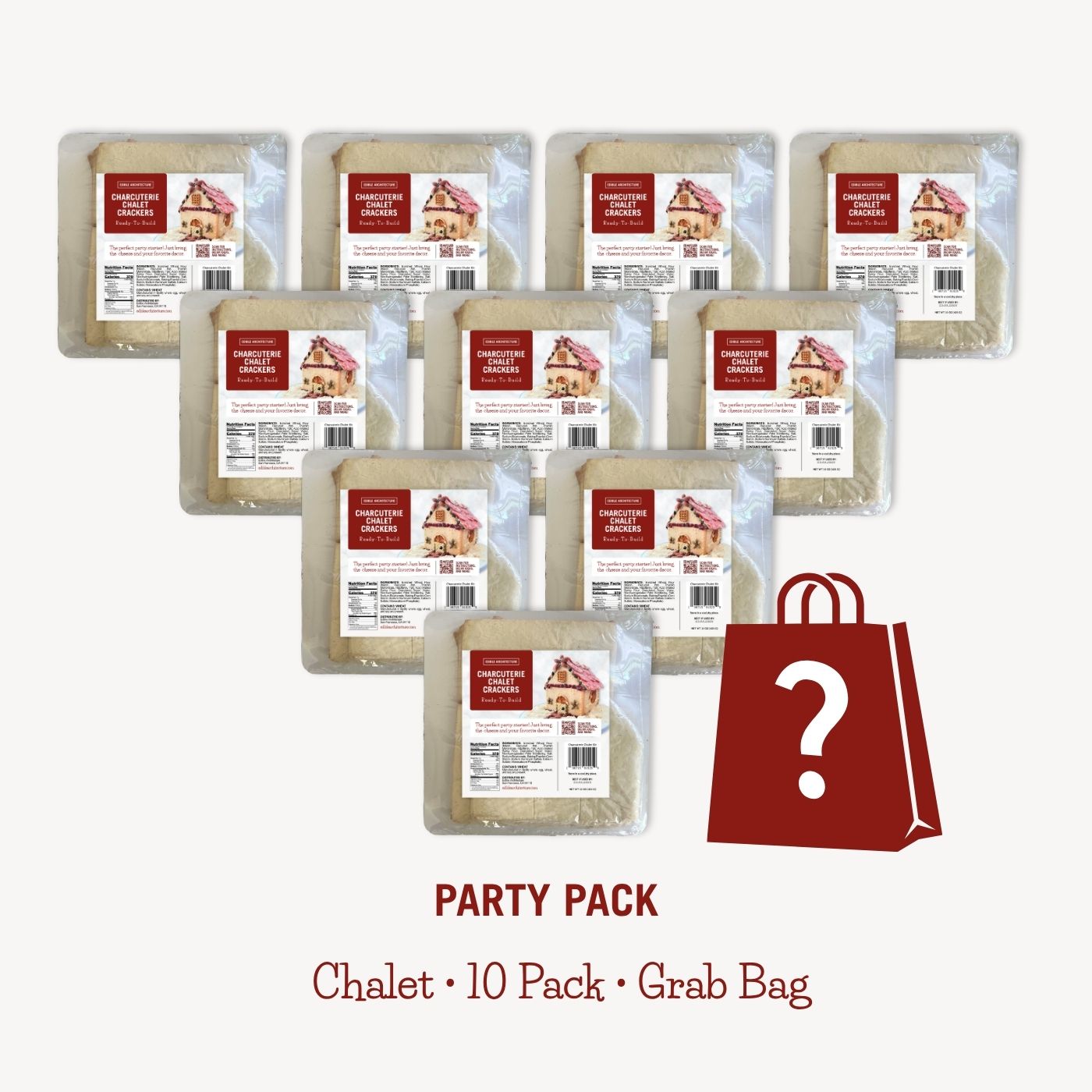 CHARCUTERIE CHALET HOUSE CRACKERS